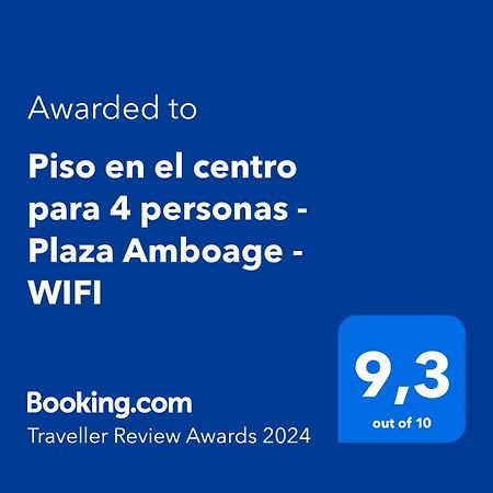 Piso En El Centro Para 4 Personas - Plaza Amboage - Wifi Ferrol Dış mekan fotoğraf